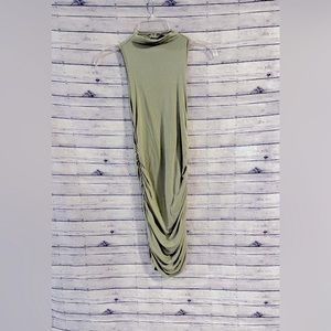 Mock Neck Bodycon Dress